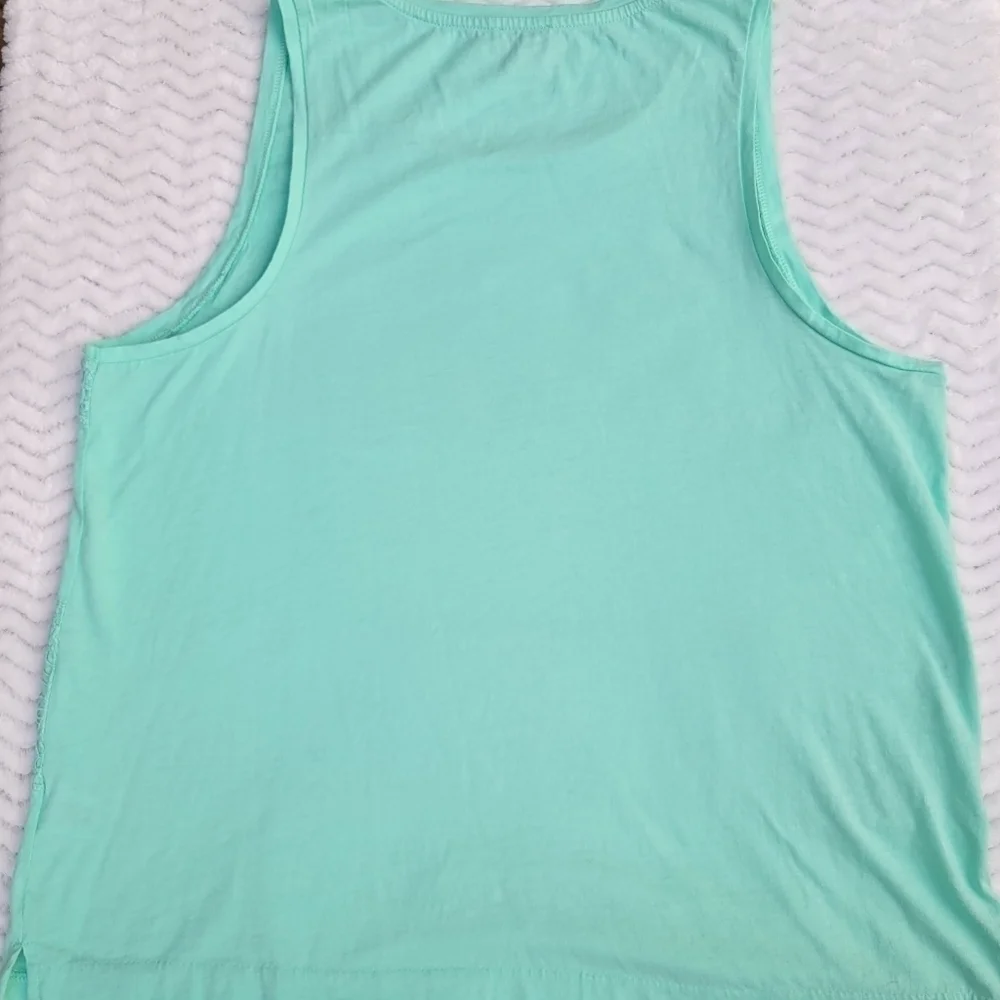 J. Crew Teal sleeveless top size medium